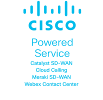 Cisco powered service logo